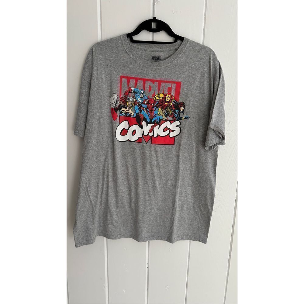 Marvel Comics Grey T-Shirt 